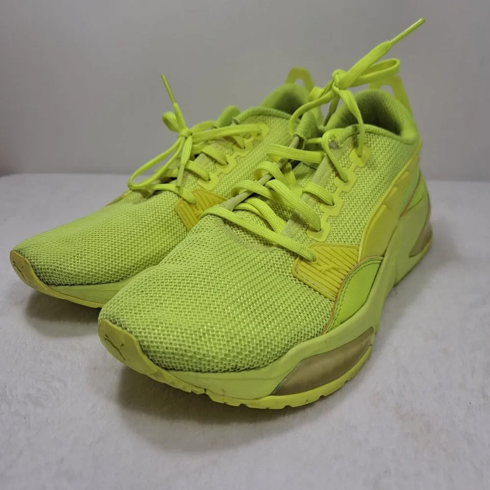 PUMA LQDCELL Optic Sheer Green Color‎ Women’s Size 8.5 Running Shoes Pre-owned